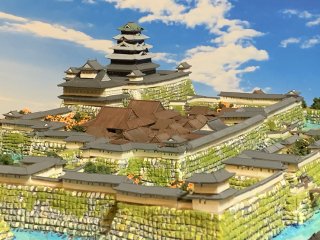 日本のお城 東海・北陸地方のお城を作ります。