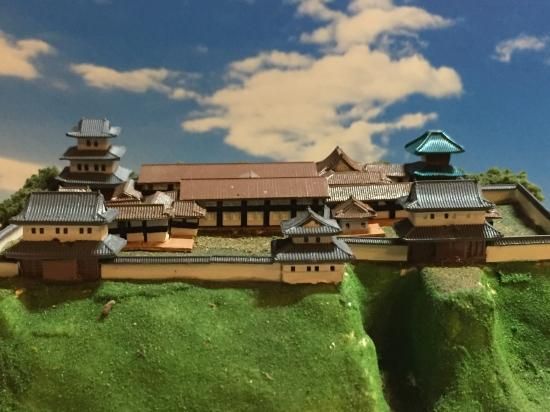 日本100名城 ジオラマ模型 在りし日のお城を復元します。