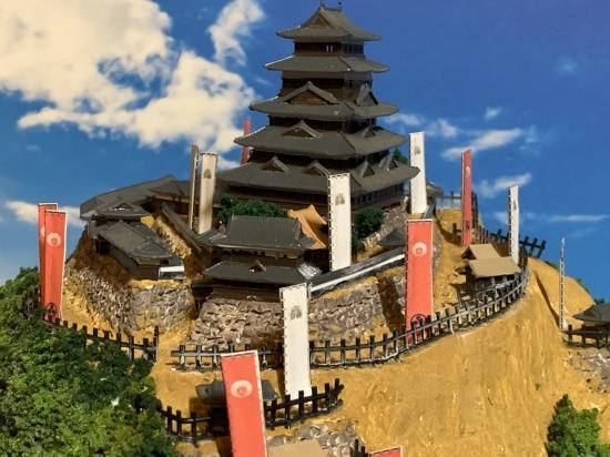 日本100名城 ジオラマ模型 在りし日のお城を復元します。 日本100名城 ジオラマ模型 在りし日のお城を復元します。