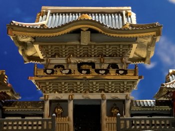 日本の神社・お寺 東照宮 陽明門 ジオラマ模型