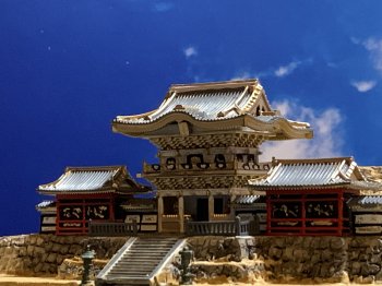 日本の神社・お寺 東照宮 陽明門 ジオラマ模型