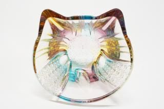 極上手　手彫　薩摩切子碗　幅約8㎝　東Y7-0905⭐︎1Fトコオ 極上手 手彫 薩摩切子碗 幅約8㎝ 東Y7-0905⭐︎1F