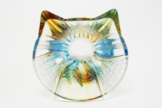 極上手　手彫　薩摩切子碗　幅約8㎝　東Y7-0905⭐︎1Fトコオ 極上手 手彫 薩摩切子碗 幅約8㎝ 東Y7-0905⭐︎1F