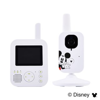 「ミッキーマウス」デザインモデル ベビーカメラ BM-DS01 ディズニー キャラクターデザイン ベビーモニター 