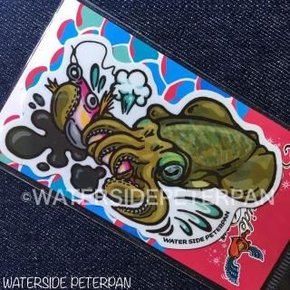 MIKE MCGILL 魚デザイン ステッカー80s MIKE MCGILL 魚デザイン