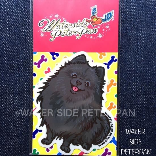 PPP-46】防水ステッカー 犬 ドッグ dog 動物 アニマル ポメラニアン