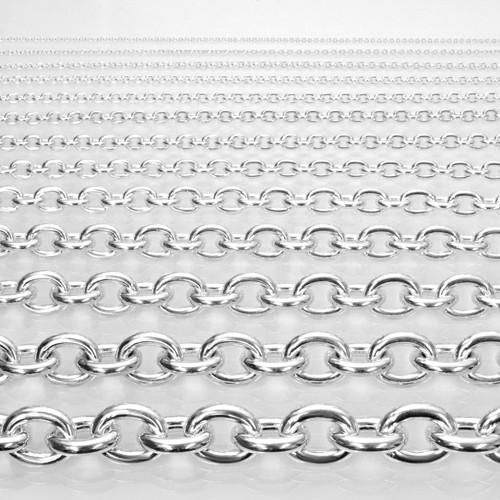 SILVER 925 丸アズキチェーン/ネックレス 幅4.5 全長50cm SILVER925 丸アズキチェーン/ネックレス 幅4.5 全長50cm