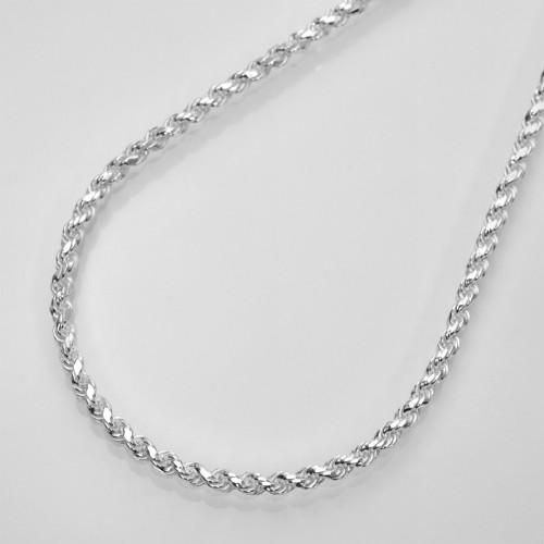 シルバー ゴールド チェーンネックレス 約45cm シルバー、18インチ(約45センチ)) テニスチェーンネックレス