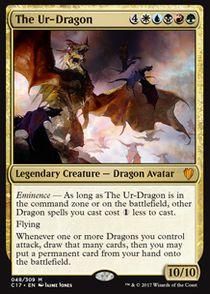 Foil 始祖ドラゴン The Ur Dragon C17 英語 カードショップりみ研