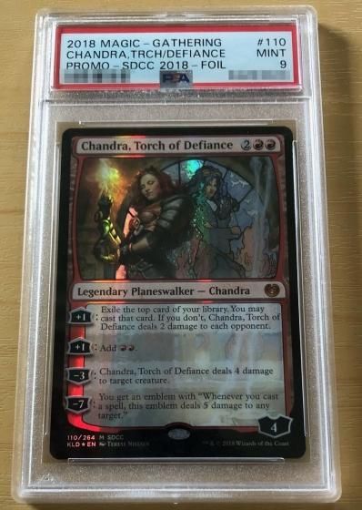 愛用 MTG 反逆の先導者、チャンドラ SDCC foil マジック：ザ 