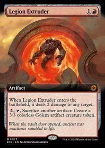 mtg 軍団の成形機械 英語版 ショーケース仕様 FOIL big eng FOIL)(拡張)軍団の成形機械/Legion Extruder(BIG)(英語)※日本製