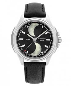 特価品 シャウボーグ アーバニック ダブルムーン URBANIC-DMOONBK 腕時計 メンズ SCHAUMBURG URBANIC DOUBLE MOON
