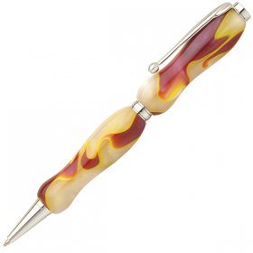 8Color Acrylic Pen フローホワイト/WhitexBrown　TMA1600 ボールペン fstyle 時計取り扱い