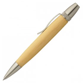 Wood Pen（銘木ﾎﾞｰﾙﾍﾟﾝ）木曽桧/ヒノキ SP15202 ボールペン fstyle 時計取り扱い