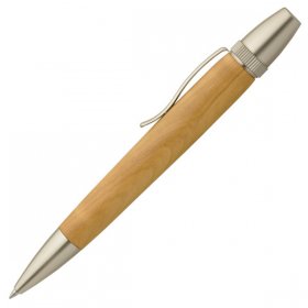 Wood Pen（銘木ﾎﾞｰﾙﾍﾟﾝ）栃/とち　 ちじみ杢　SP15302 ボールペン fstyle 時計取り扱い