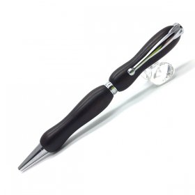 Wood Pen 8color（銘木ﾎﾞｰﾙﾍﾟﾝ）黒檀/コクタン　TWD1601 ボールペン fstyle 時計取り扱い