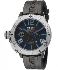 桼ܡ ޡ ֥롼 С 9014R ӻ  U-BOAT CLASSICO SOMMERSO BLUE RUBBER