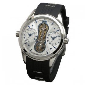 サルバトーレマーラ SM18113-SSWHBL 腕時計 メンズ  Salvatore Marra ツインテンプ  