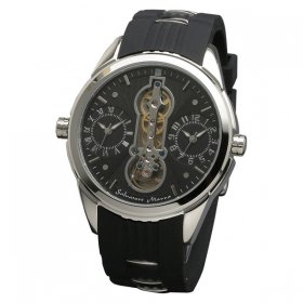 サルバトーレマーラ SM18113-SSBK 腕時計 メンズ  Salvatore Marra ツインテンプ  