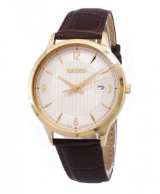 セイコー SGEH86P 腕時計 メンズ SEIKO レザーベルト 海外限定モデル プレゼント  