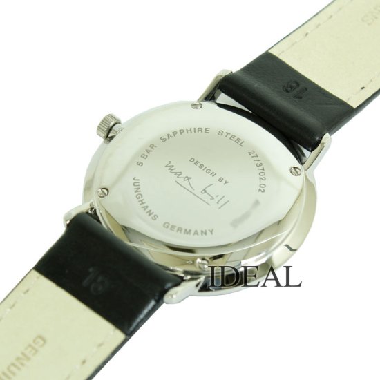 ユンハンス マックスビル 027 3702 02 JUNGHANS アイデアル IDEAL