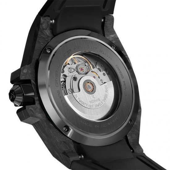 ケーニグ カーボン K74CB003 腕時計 メンズ KONIG K74 CARBON 自動巻 