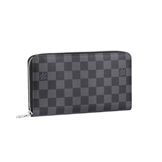 ルイヴィトン 長財布 ダミエグラフィット ジッピーオーガナイザーNM LOUIS VUITTON N60111 レディース メンズ - IDEAL