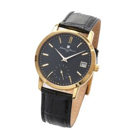 サルバトーレマーラ  SM22106-GDBK 腕時計 メンズ   Salvatore Marra ゴールド レザーベルト ブラック 