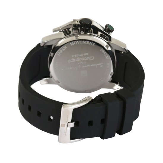 サルバトーレマーラ SM21103-SSBK/BK 腕時計 メンズ Salvatore Marra