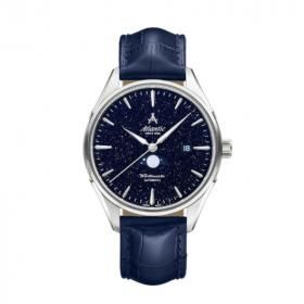 ȥƥå ɥޥ ʥȥ ࡼե 52783.41.91 ӻ  ư Atlantic Worldmaster Nightsky Moonphase