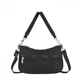 쥹ݡȥå  1302-R086 RECYCLED BLACK Хå Lesportsac SM CONV SHOULDER ǥ  ˥å  