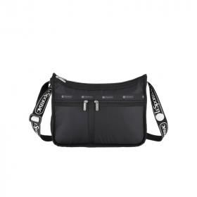 쥹ݡȥå ǥå ֥ǥ Хå 7507-LC55 LOGO JACQUARD BLACK Хå Lesportsac DELUXE EVERYDAY BAG