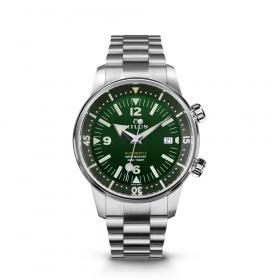 ߥ륹 륭ǥ 磻ɥ꡼ MIH.01.001.WG.AS ӻ  ư Сå MILUS Archimedes Wild Green ᥿֥쥹