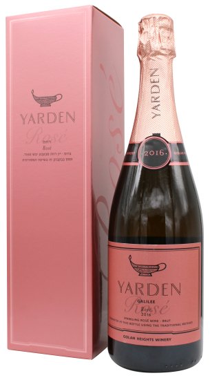 ★限定数量再入荷★ヤルデン・ブリュット・ロゼ　Yarden Brut Rose　2016 ☆ボックス付き☆ - ヤルデン屋　 イスラエルワイン「ヤルデン」専門店