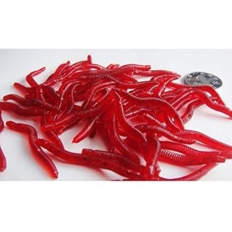 オルルド釣具】ソフトワーム ミミズ型 50個入り｜Fishing Japan by SIB