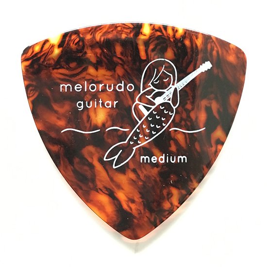 melorudo（メロルド）】デザインギターピック（ミディアム） 10枚