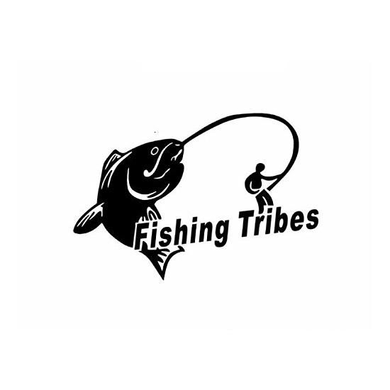 オルルド釣具 フィッシングステッカー Fishing Tribe 訳 釣り仲間 巨大魚一本釣り 14 10cm Fishing Japan By Sib フィッシングジャパン 公式 直営店