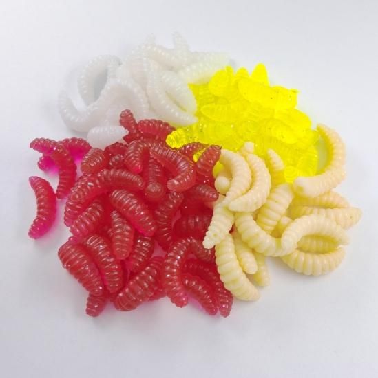 オルルド釣具】イモムシワーム 100個入り｜Fishing Japan by SIB