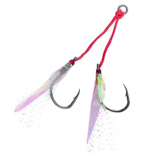 【激安アウトレット!】 オルルド釣具】ダブルアシストフック Japan 10本セット｜Fishing 釣り仕掛け・仕掛け用品