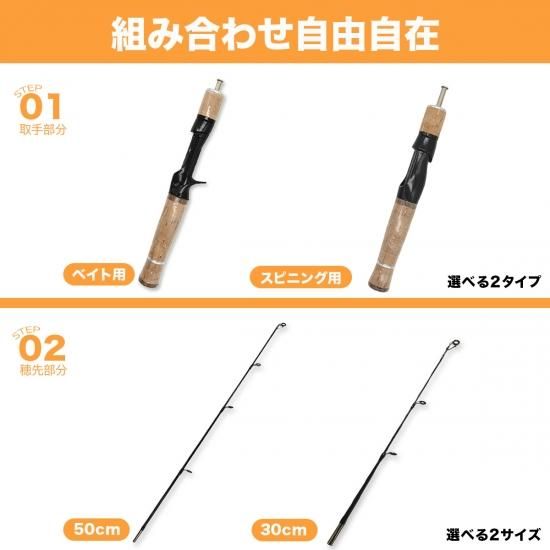 Amazon | 初心者 釣竿 2tops トラベルロッド スピニング用ロッド