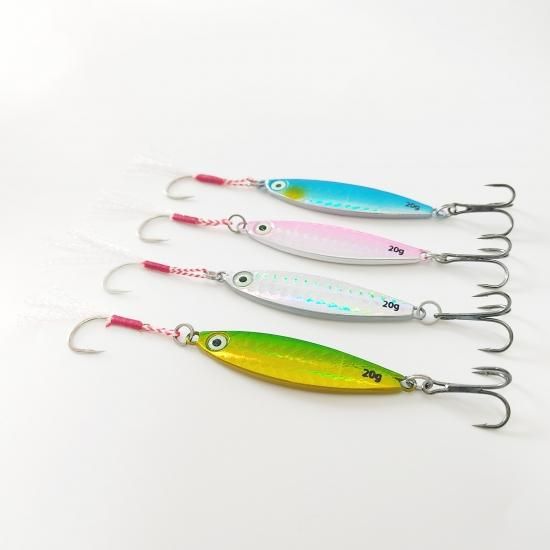 オルルド釣具 メタルジグy1 アシストフック付 4色セット g Fishing Japan By Sib フィッシングジャパン 公式 直営店