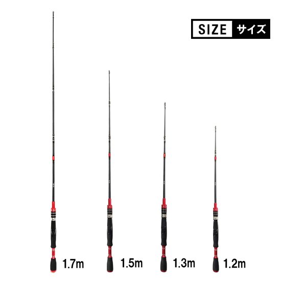 販促ワールド 筏竿 穂先2本付き チヌ竿 船竿 １．８m 穂先二本 かかり