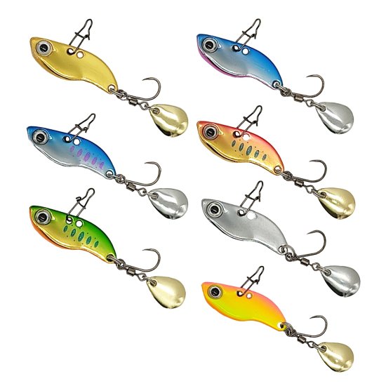 オルルド釣具】「ミニメタルバイブA」 スピンテール バーブレスフック式 7カラーセット｜Fishing Japan by SIB -  フィッシングジャパン（公式 直営店）