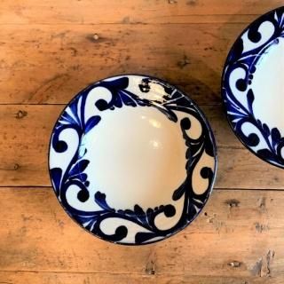 眞喜屋修_陶房眞喜屋 8寸皿 かずら　2枚セット 眞喜屋修_陶房眞喜屋 8寸皿 かずら 2枚