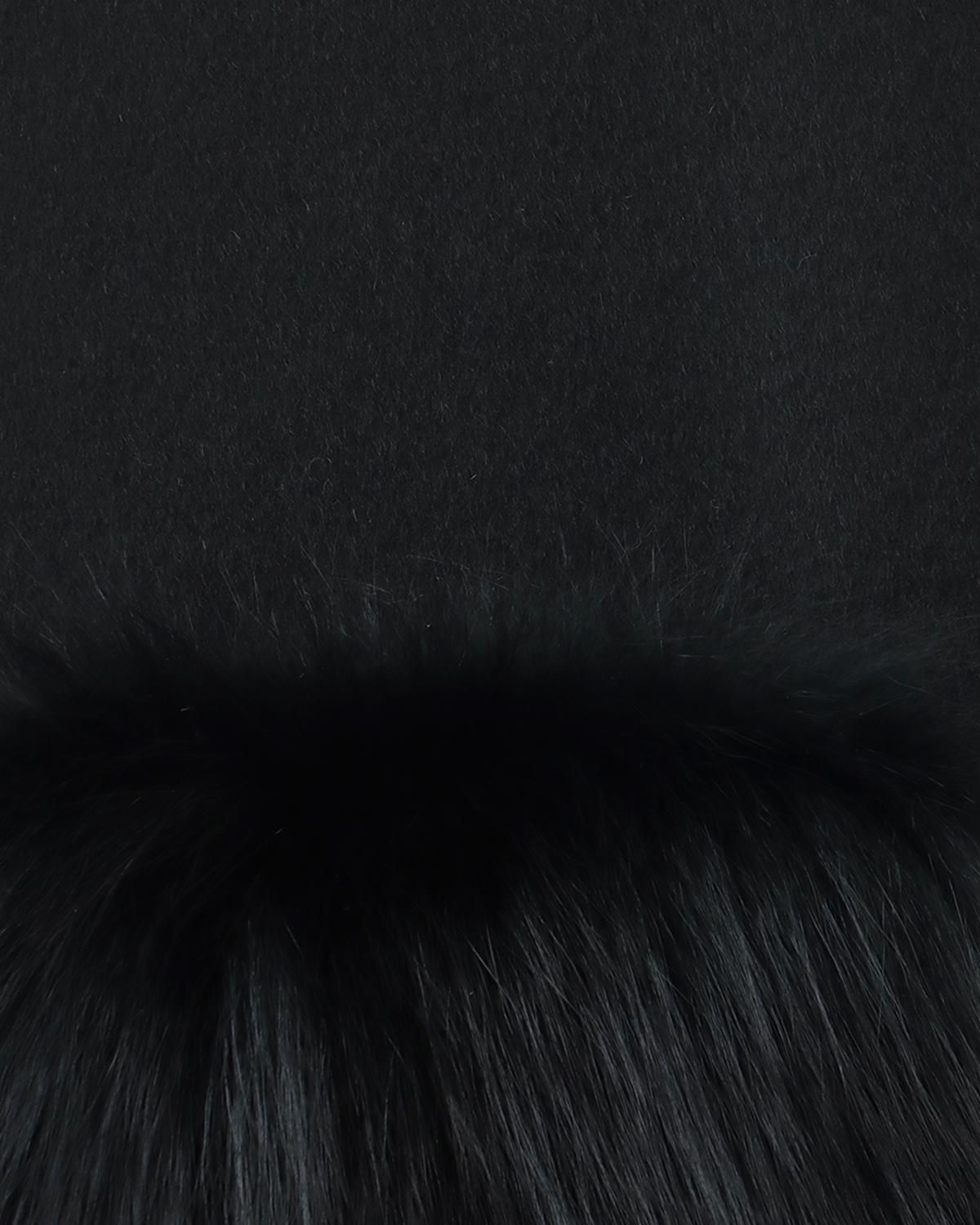 即納＋受注】ウールダブルフェイスFOXポケットジレ100