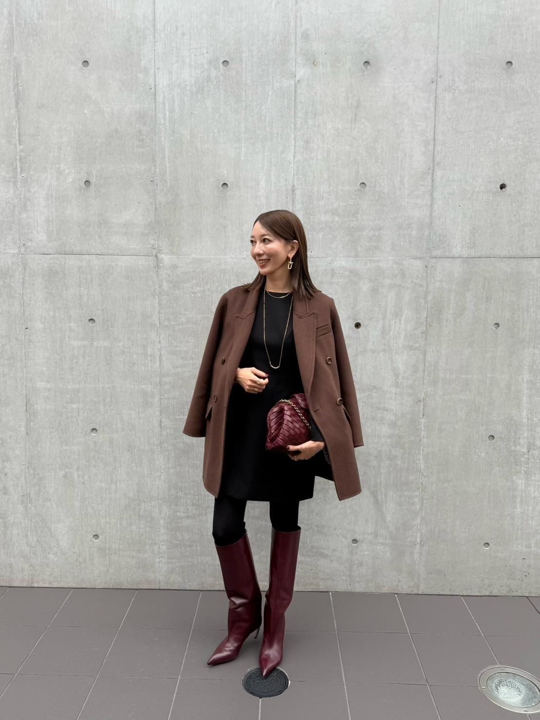 Saki collaboration】ウールダブルフェイスジャケットコート