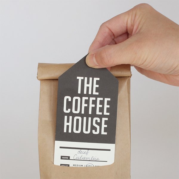 THE COFFEE HOUSE Decarffeinated Colombia city roast 200g