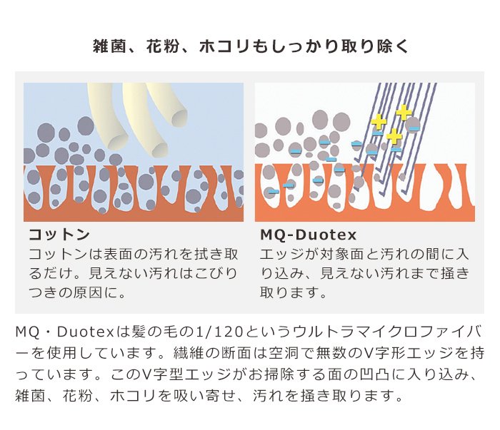 MQ・Duotex プレミアムモップ 47cm 交換用