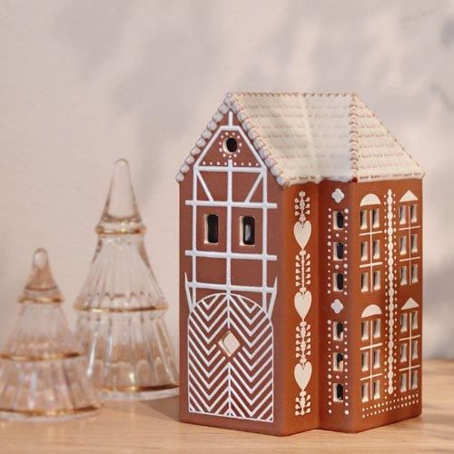 KAHLER ケーラー ジンジャーブレッド ライトハウスL