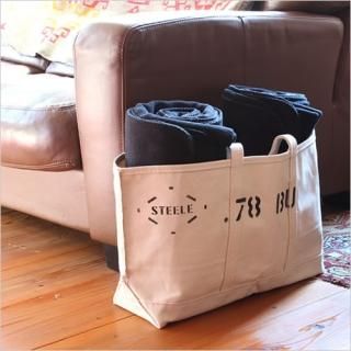 STEELE NATURAL CANVAS<br>TOTEBAG 0.78